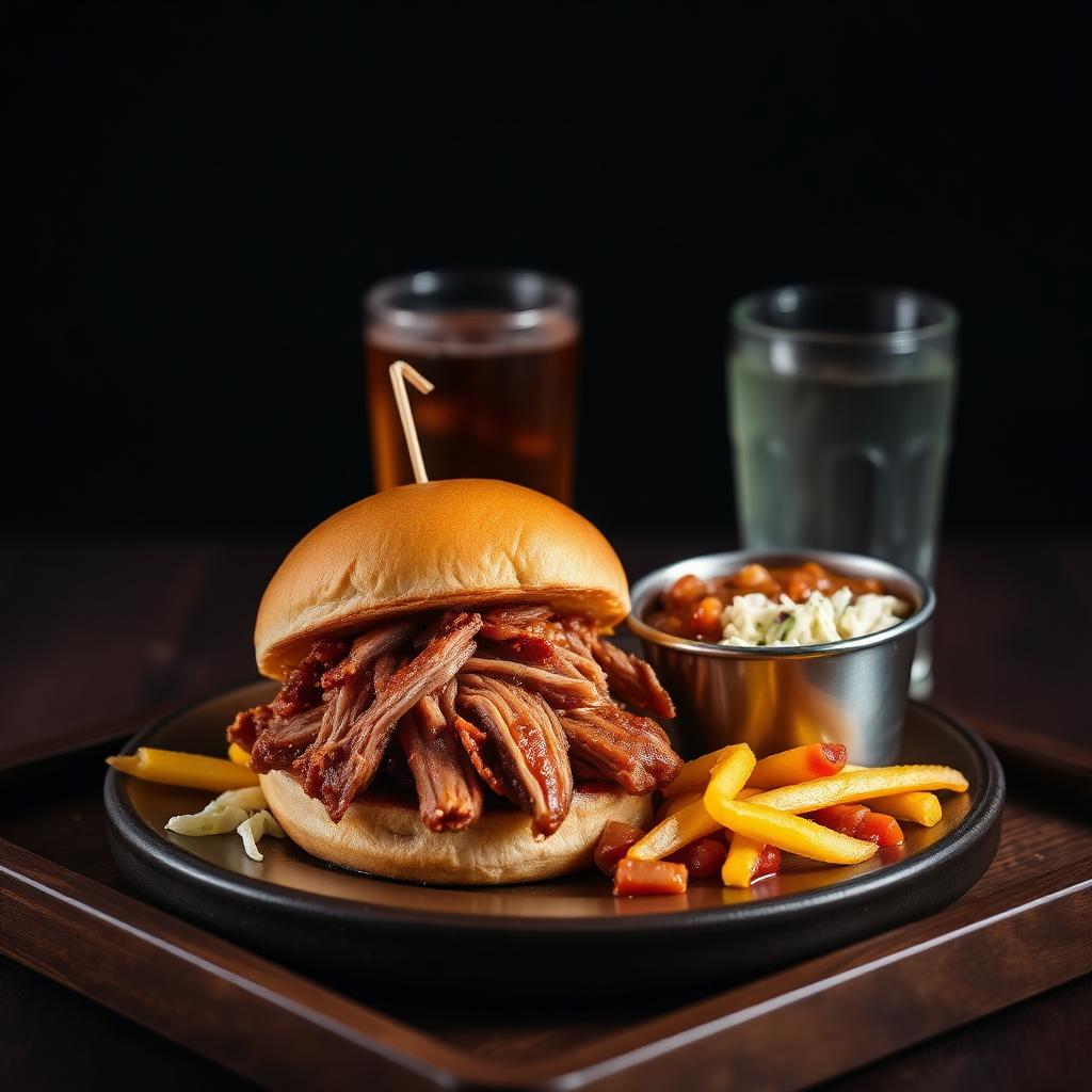 Pulled Pork Sandwich Combo